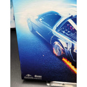 Back to the Future: The Ultimate Trilogy Blu-Ray with DeLorean car image in very good condition.