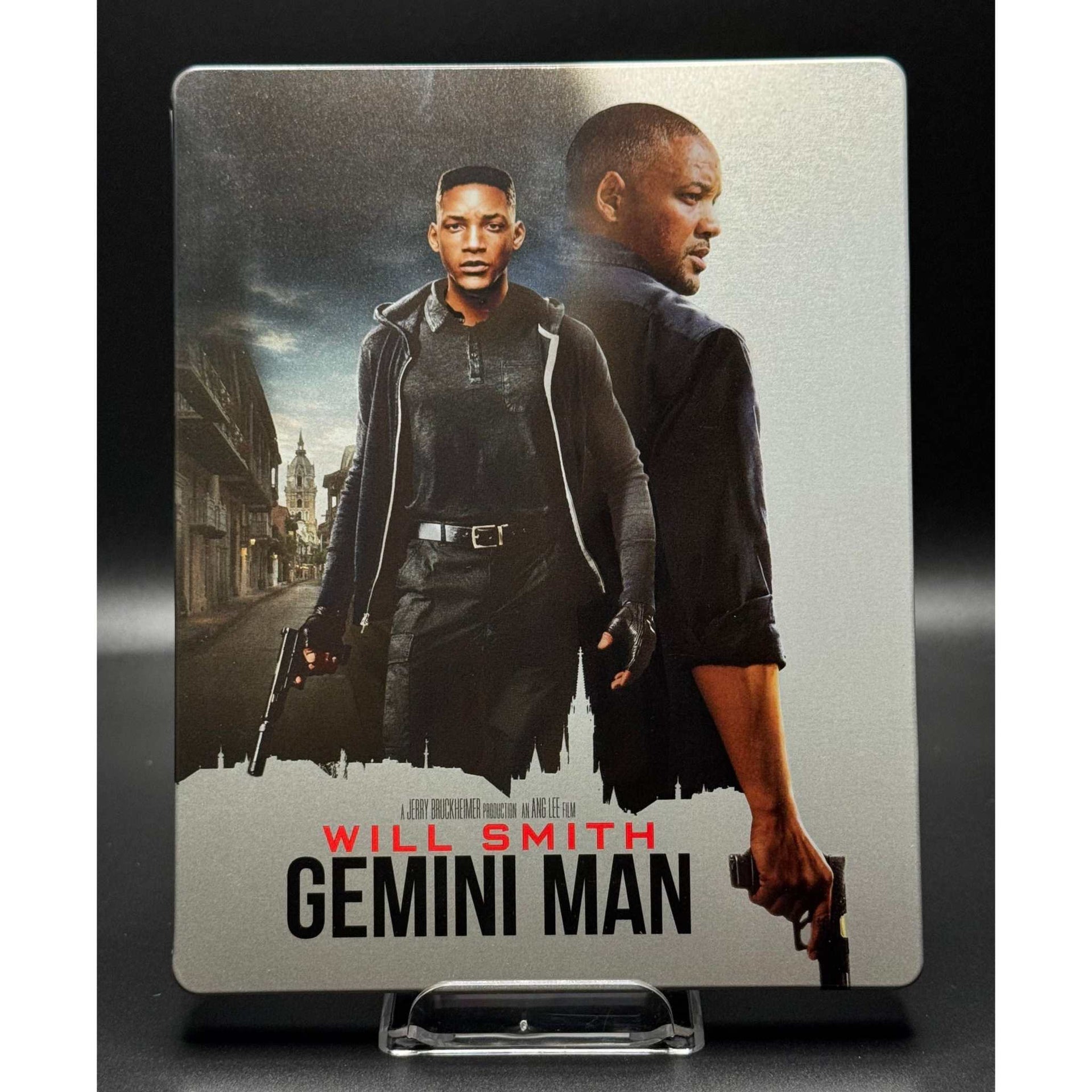 Gemini Man 4K Ultra HD Blu-Ray Steelbook with Will Smith cover, used but excellent condition, missing J-card.