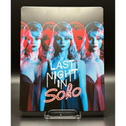 Last Night in Soho 4K Ultra HD Blu-Ray Steelbook, used, like new condition, movie art cover.