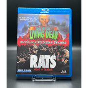 Hell of the Living Dead / Rats - Night of Terror Blu-ray used condition, Blue Underground cover art.