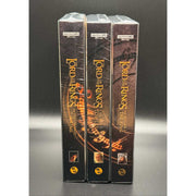 Lord of the Rings Trilogy 4K UHD Steelbooks, pre-owned, exclusive limited edition, double lenticular slips.