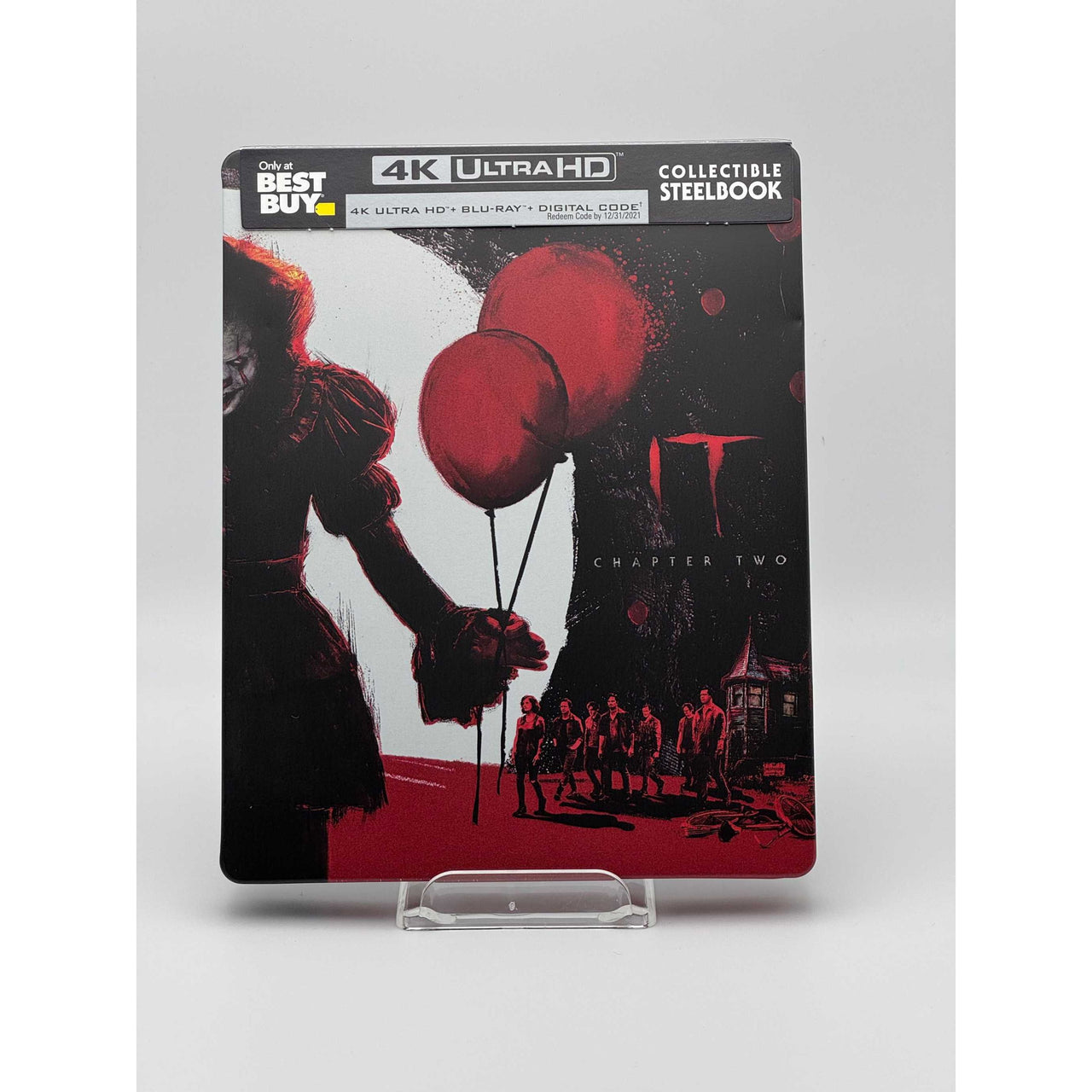 IT Chapter 2 4K UHD + Blu-Ray Limited Edition Steelbook front cover