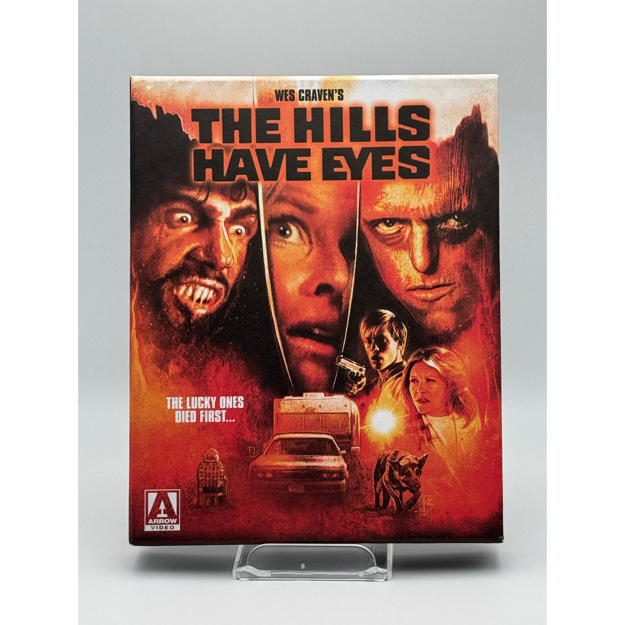 The Hills Have Eyes Blu-Ray Arrow Video with Rigid Slipcase front