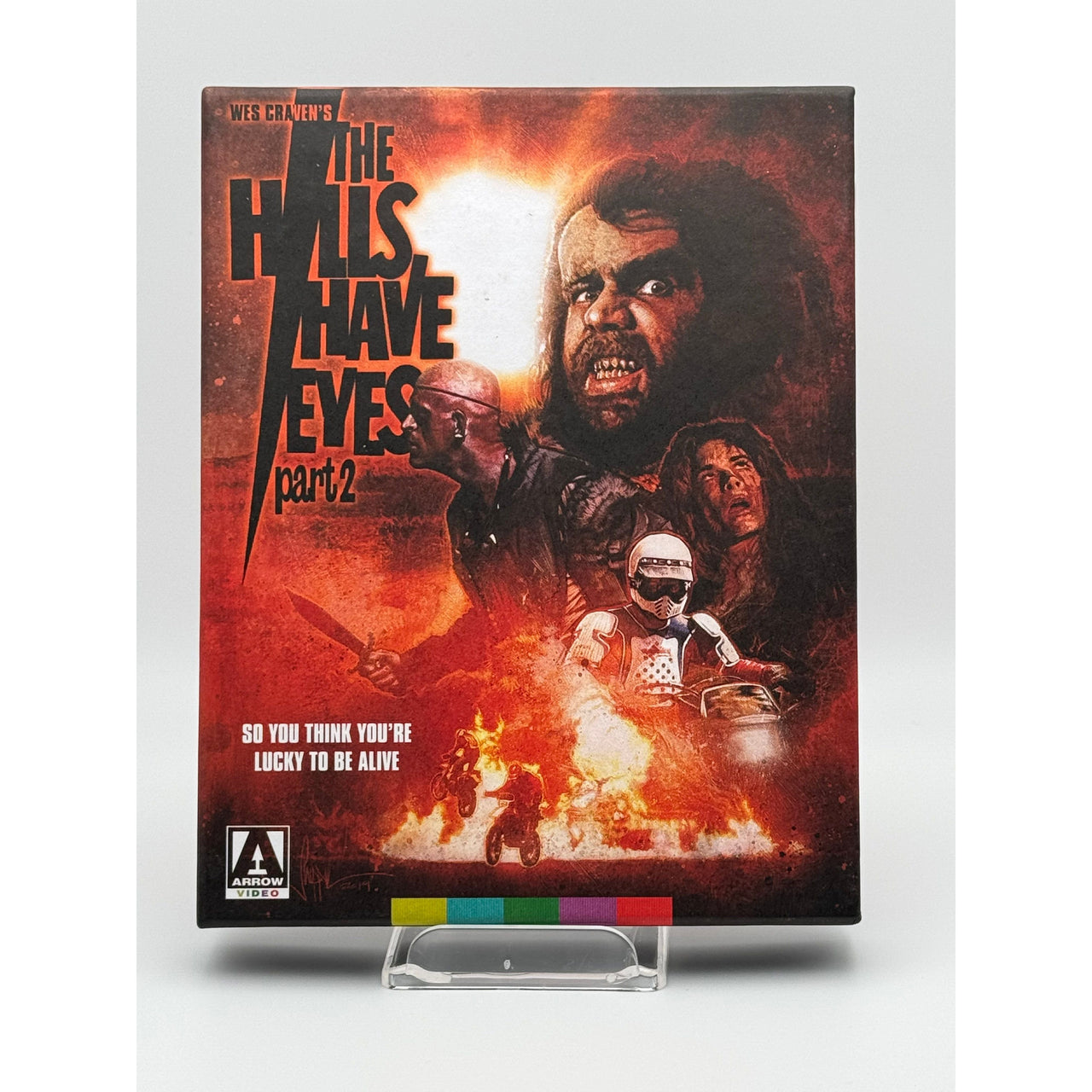 The Hills Have Eyes Part II Blu-Ray Arrow Video with Rigid Slipcase front