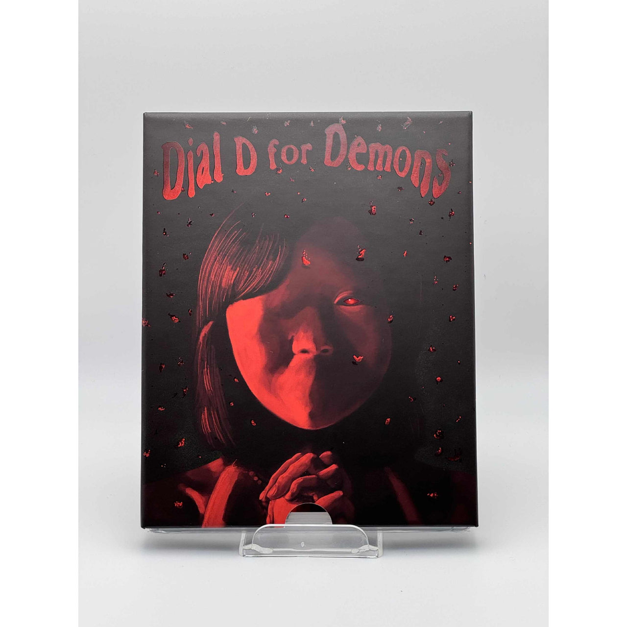 Vinegar Syndrome Archive: Dial D For Demons Blu-Ray with Slipcover front cover picture live