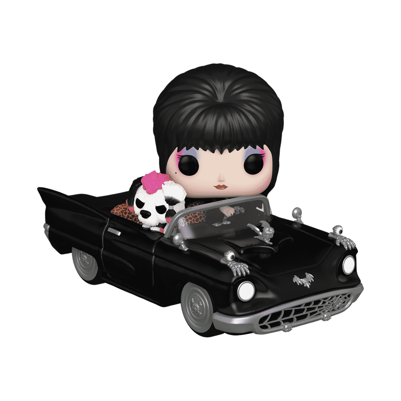 FUNKO POP! Rides Deluxe: Elvira and Gonk w/ Macabre Mobile image of product unboxed