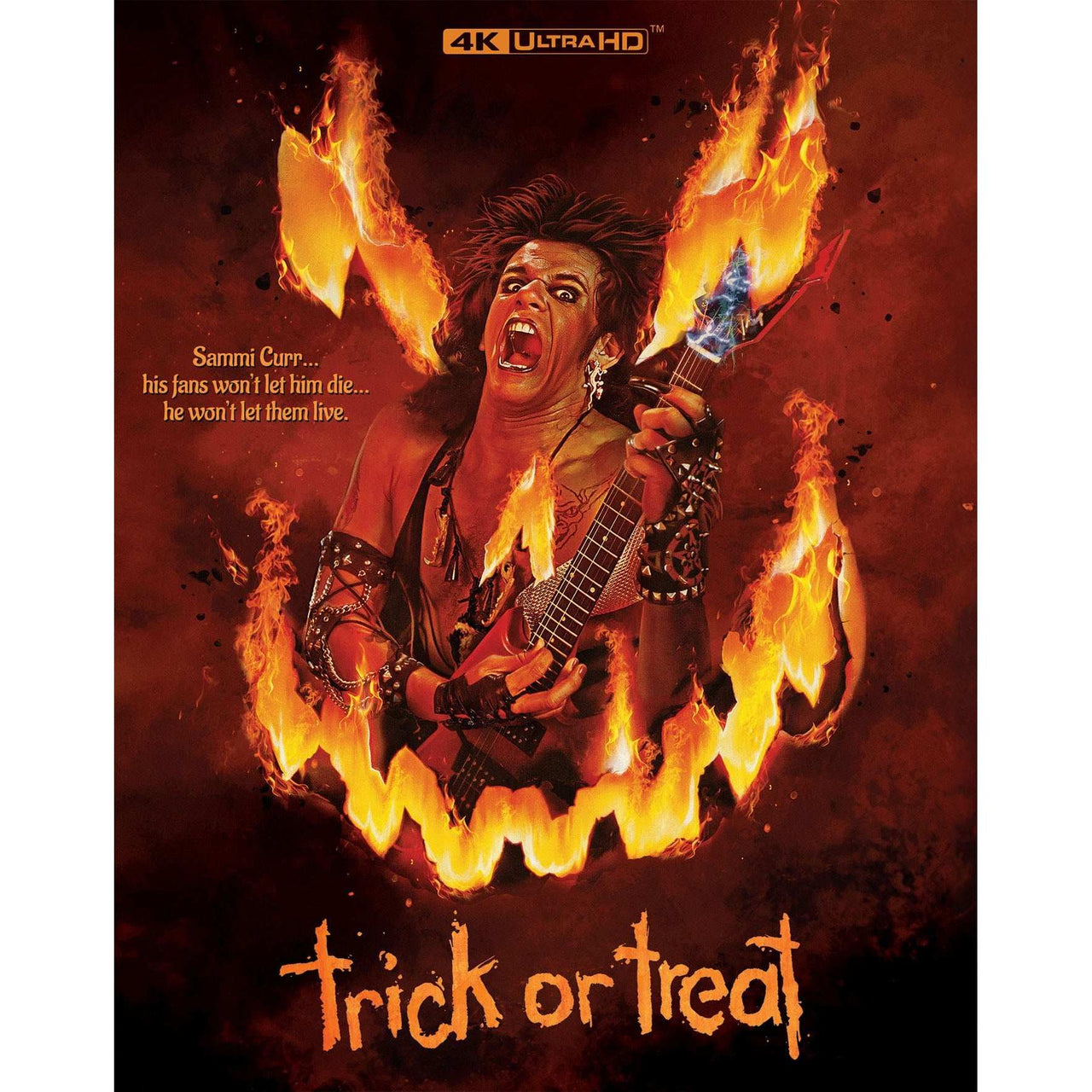 PRE-ORDER: Trick Or Treat (1986) Standard Edition 4K UHD with Slipcover front cover image