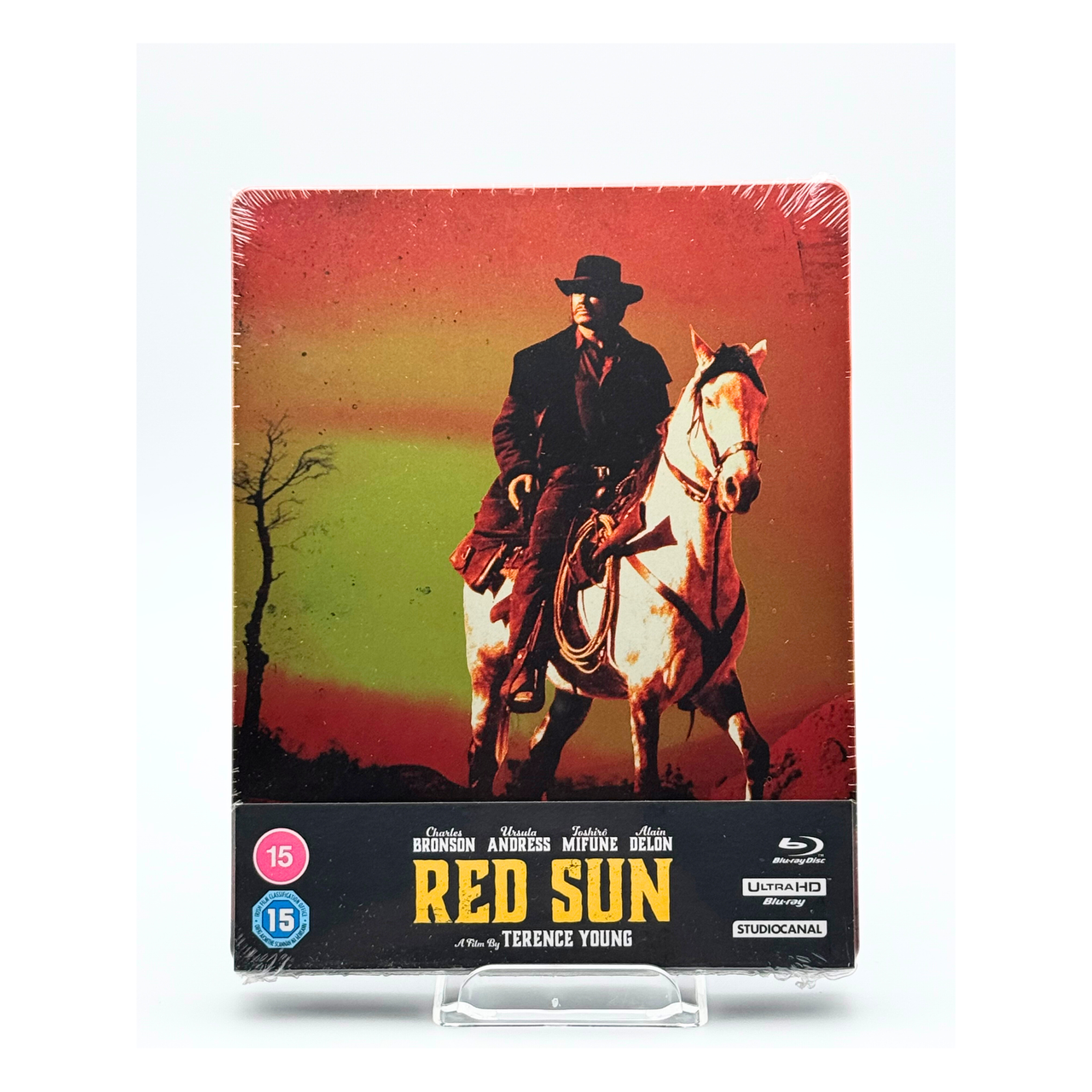 Red Sun Limited Edition Steelbook 4K Ultra HD + Blu-Ray live front cover image