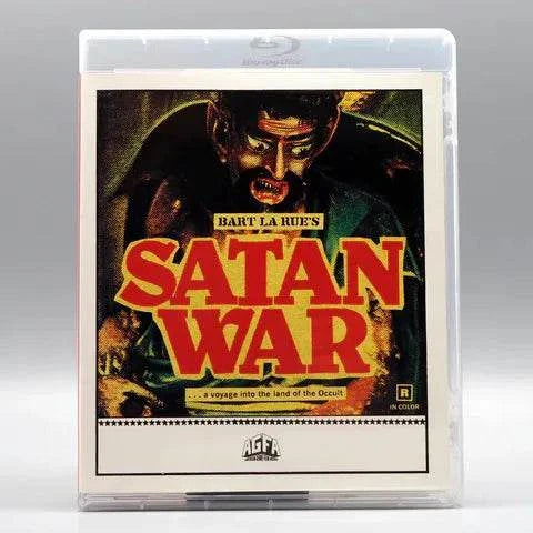 American Genre Film Archive - Satan War Blu-Ray with slipcover.