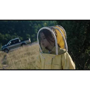 Film Movement - 20,000 Species of Bees Blu-Ray cover featuring a child in a beekeeping suit.