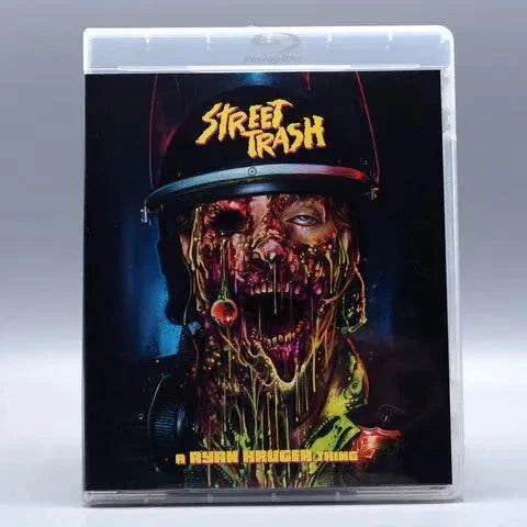 Vinegar Syndrome Pictures Street Trash 2024 Blu-Ray with slipcase cover.