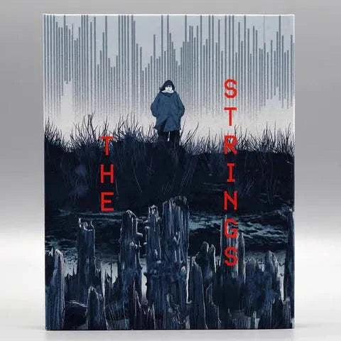 The Strings Blu-Ray with slipcover featuring winter scene artwork.