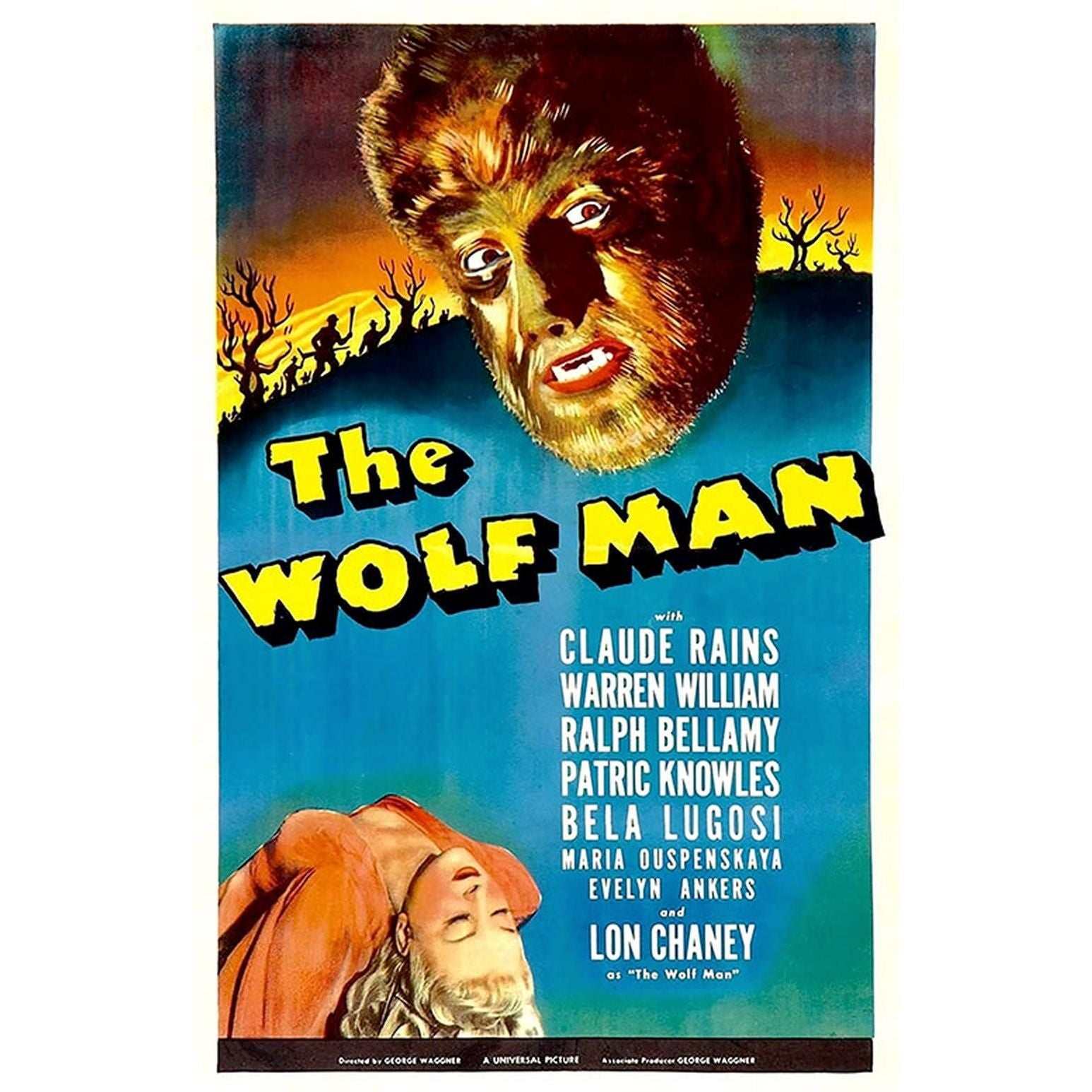 11x17 Poster from the movie The Wolf Man (1941)