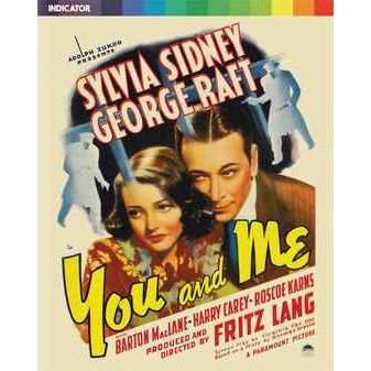 You And Me Limited Edition Blu-Ray cover featuring Sylvia Sidney and George Raft.