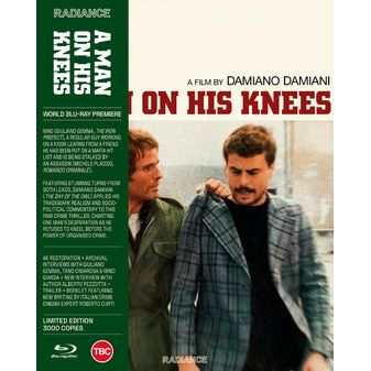 A Man On His Knees Limited Edition Blu-Ray movie cover