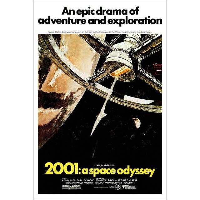 24x36 Movie Poster: 2001 - A Space Odyssey