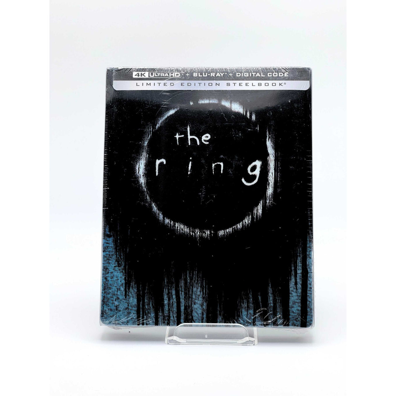 The Ring 4K UHD + Blu-Ray + Digital Limited Edition Steelbook front cover live picture