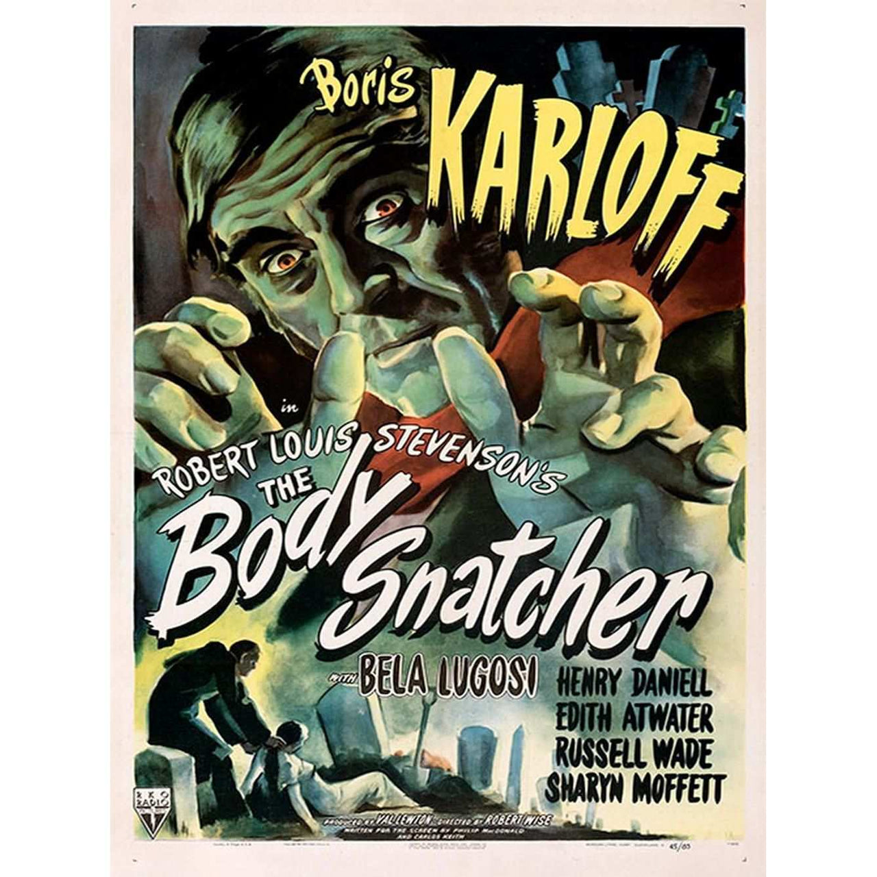 11x17 Poster from the movie Body Snatcher (1945)