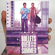 Kani - Bullets Over Summer Blu-Ray with slipcover, featuring cover art of plainclothes officers against city backdrop.