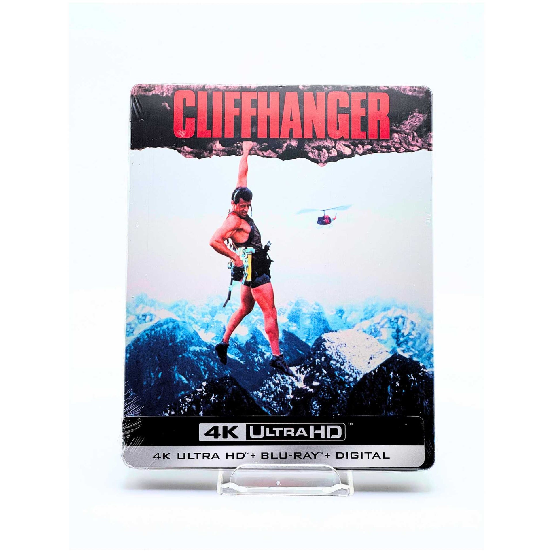 Cliffhanger (30th Anniversary) 4K UHD + Blu-Ray + Digital Limited Edition Steelbook live picture front cover