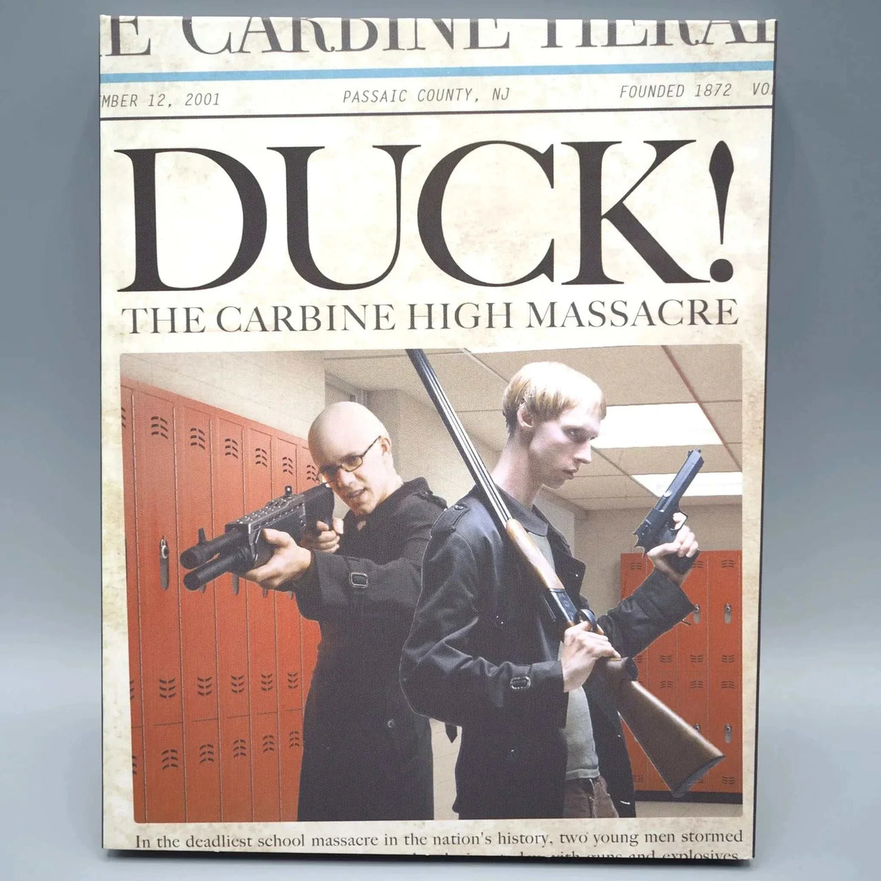 Saturn's Core Duck! the Carbine High Massacre Blu-Ray with Slipcover movie cover