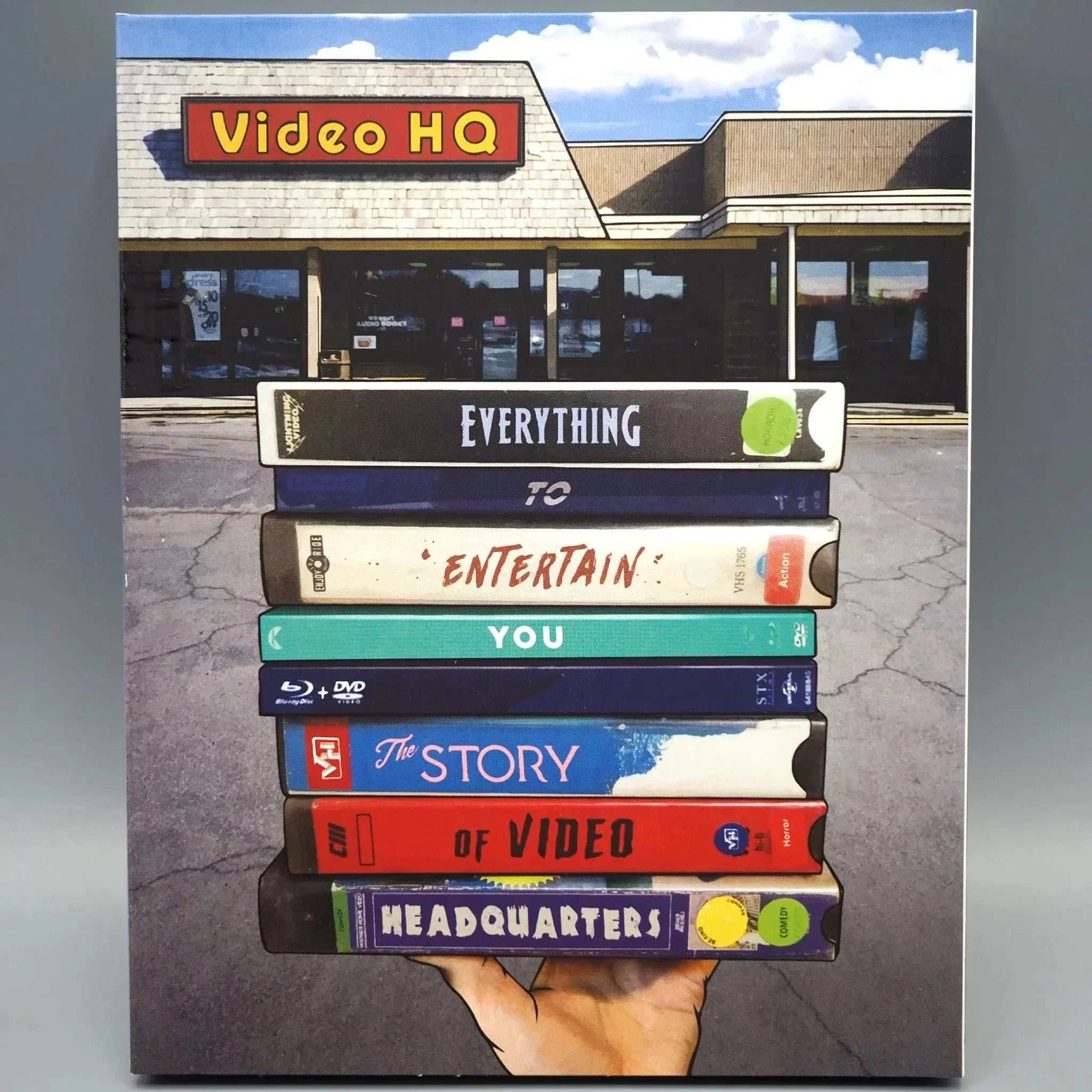 ETR Media Everything to Entertain You: The Story of Video Headquarters Blu-Ray with Slipcover movie cover