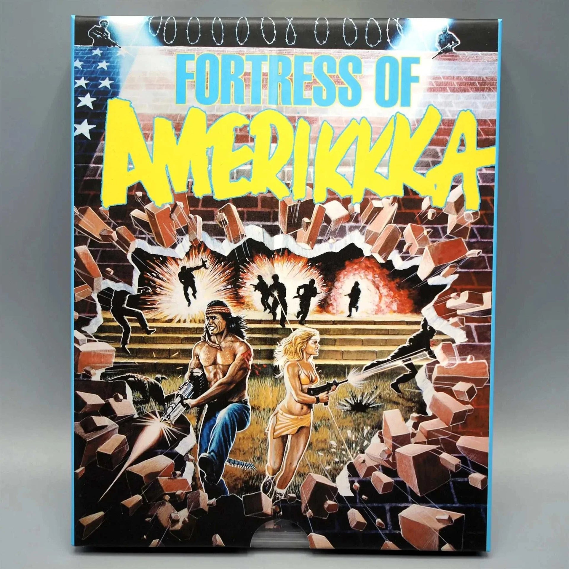 Vinegar Syndrome Archive Fortress of Amerikkka Blu-Ray with Slipcover movie cover