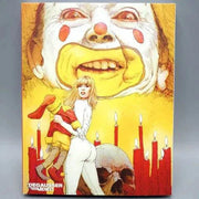 Degausser Video - Herencia Diabólica Blu-Ray with slipcover featuring creepy clown artwork.