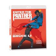 PRE-ORDER Enter The Panther 1976 Blu-ray with slipcover featuring Bruce Li in Kung-Fu action.