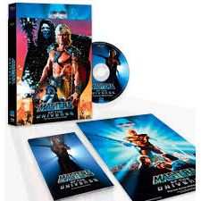 Masters Of The Universe Limited Deluxe Collectors Edition Blu-Ray Pre-Order (Region B) with slipcase, picture book, and poster.