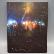 Dark Star - Kratt Blu-Ray with Slipcover, movie scene with group holding torches in forest.