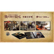 Lord of the Rings Trilogy 4K UHD Extended Editions Steelbooks with Double Lenticular Full Slips and Exclusive Packaging.