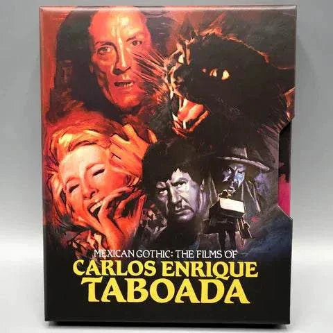 Vinegar Syndrome Mexican Gothic Blu-Ray set featuring the films of Carlos Enrique Taboada.