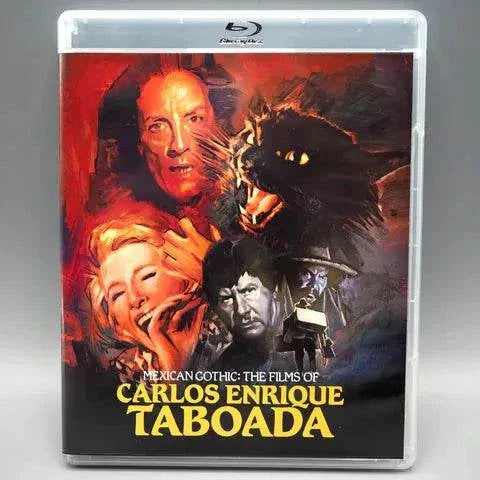 Vinegar Syndrome - Mexican Gothic Blu-Ray set featuring films by Carlos Enrique Taboada with slipcase packaging.