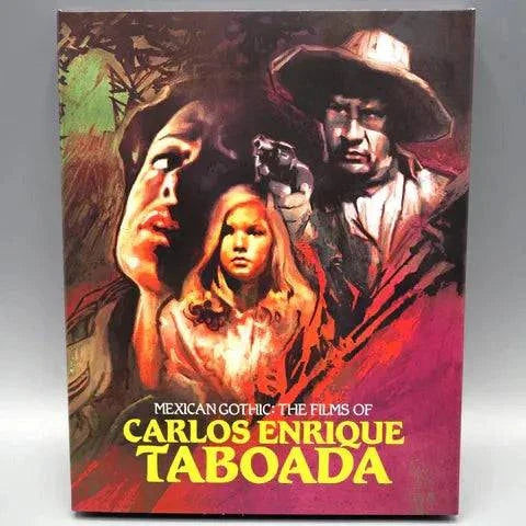 Vinegar Syndrome Mexican Gothic Films Blu-Ray Cover - Carlos Enrique Taboada Collection.