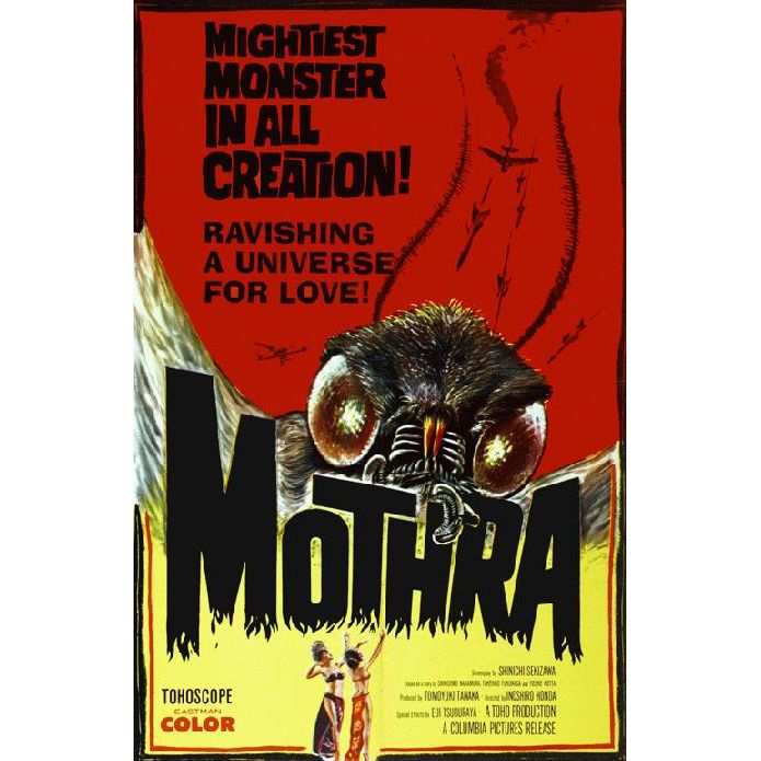 11x17 Poster from the movie Mothra (1961)