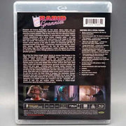 Vinegar Syndrome Rabid Grannies Blu-Ray with slipcover featuring horror synopsis and special features list.