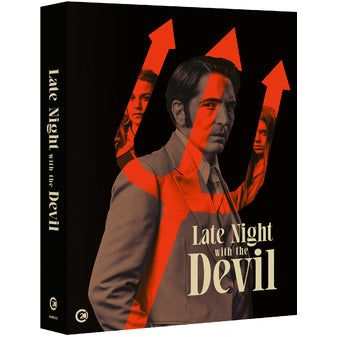 Late Night With The Devil Limited Edition 4K Ultra HD + Blu-Ray movie cover