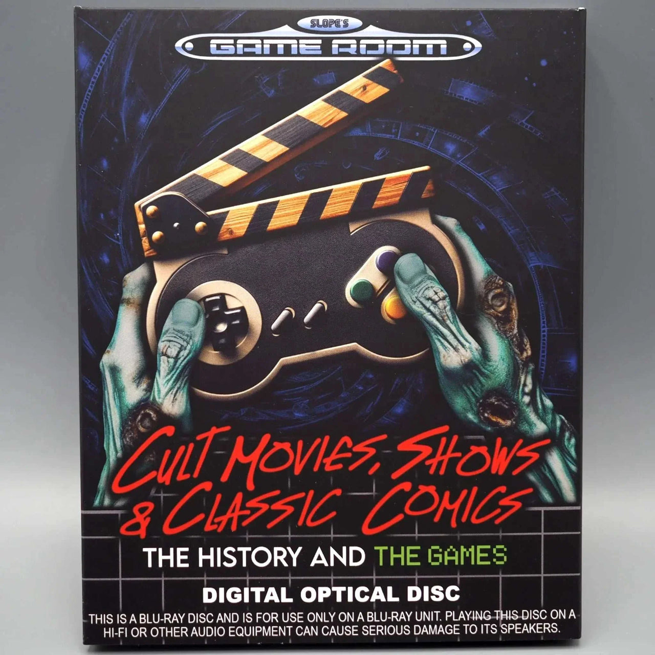 ETR Media - Slope's Game Room: Cult Movies, Shows and Classic Comics Blu-Ray w/ Slipcover