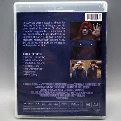 Blu-Ray cover of "Dark Star - The Old Ones" featuring movie synopsis and extra features details.